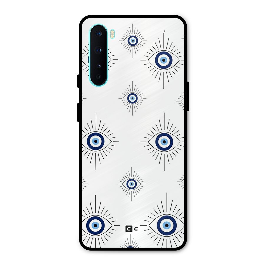 Evil Eye Wall Metal Back Case for OnePlus Nord