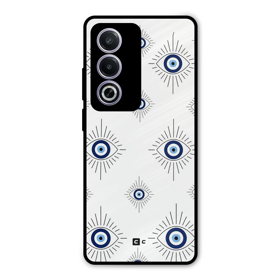 Evil Eye Wall Metal Back Case for Oppo K12x