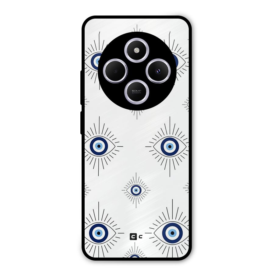 Evil Eye Wall Metal Back Case for Poco M7