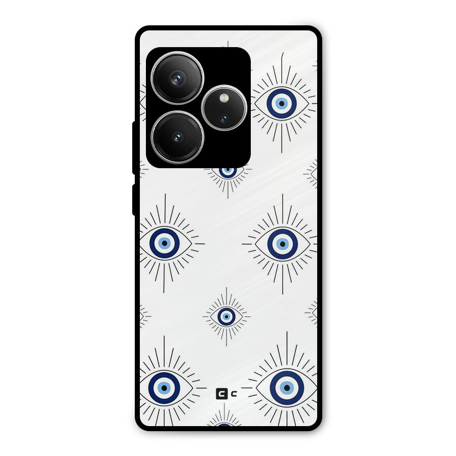 Evil Eye Wall Metal Back Case for Realme GT 6