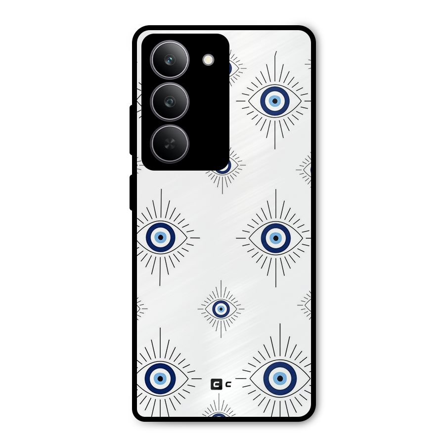 Evil Eye Wall Metal Back Case for Realme P3x