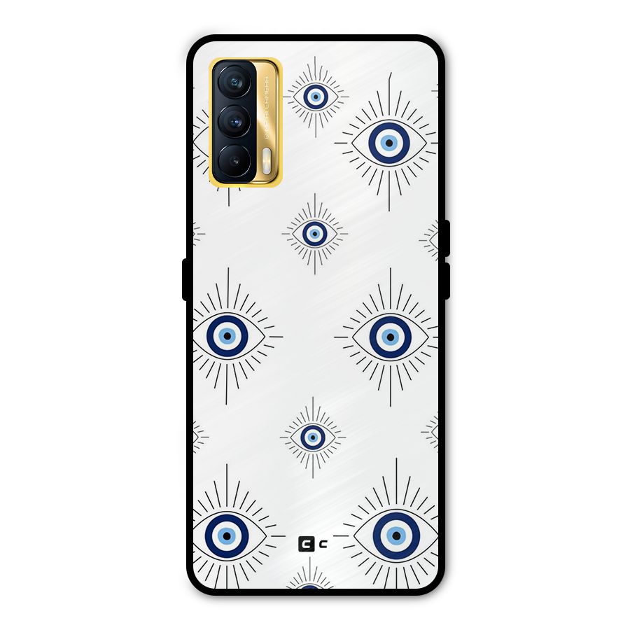 Evil Eye Wall Metal Back Case for Realme X7