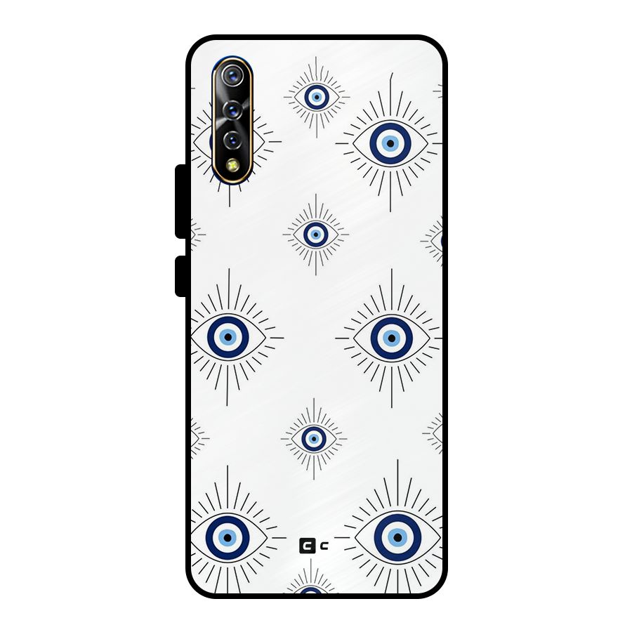 Evil Eye Wall Metal Back Case for Vivo S1