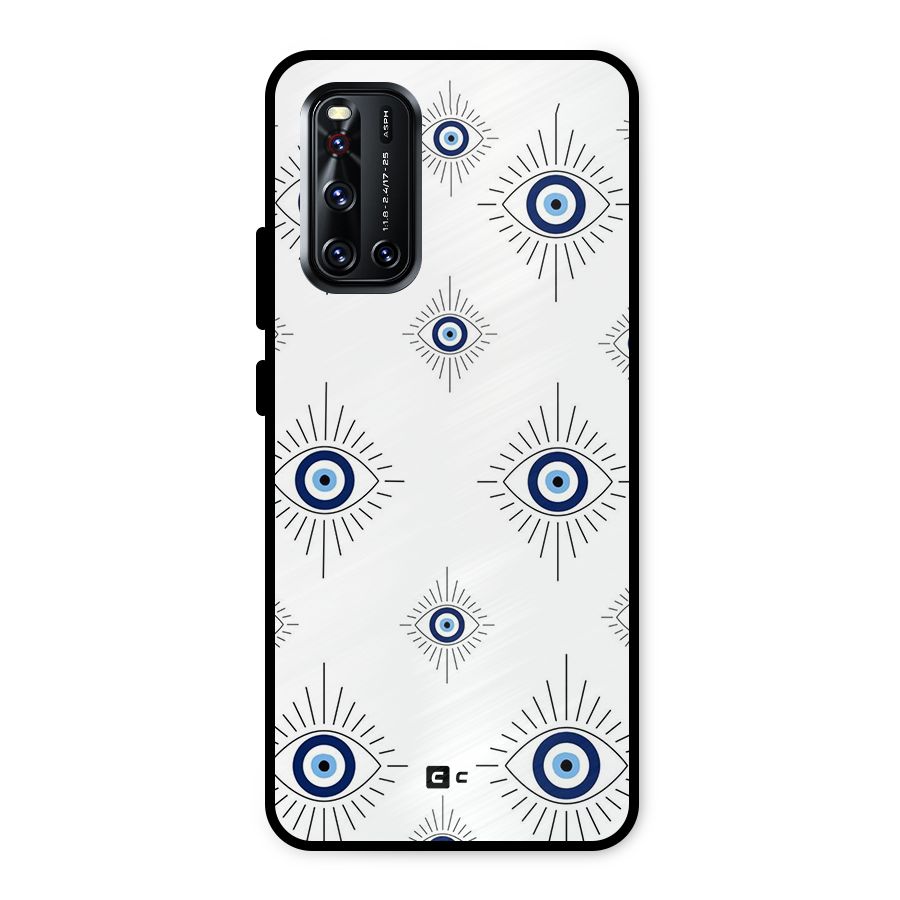 Evil Eye Wall Metal Back Case for Vivo V19