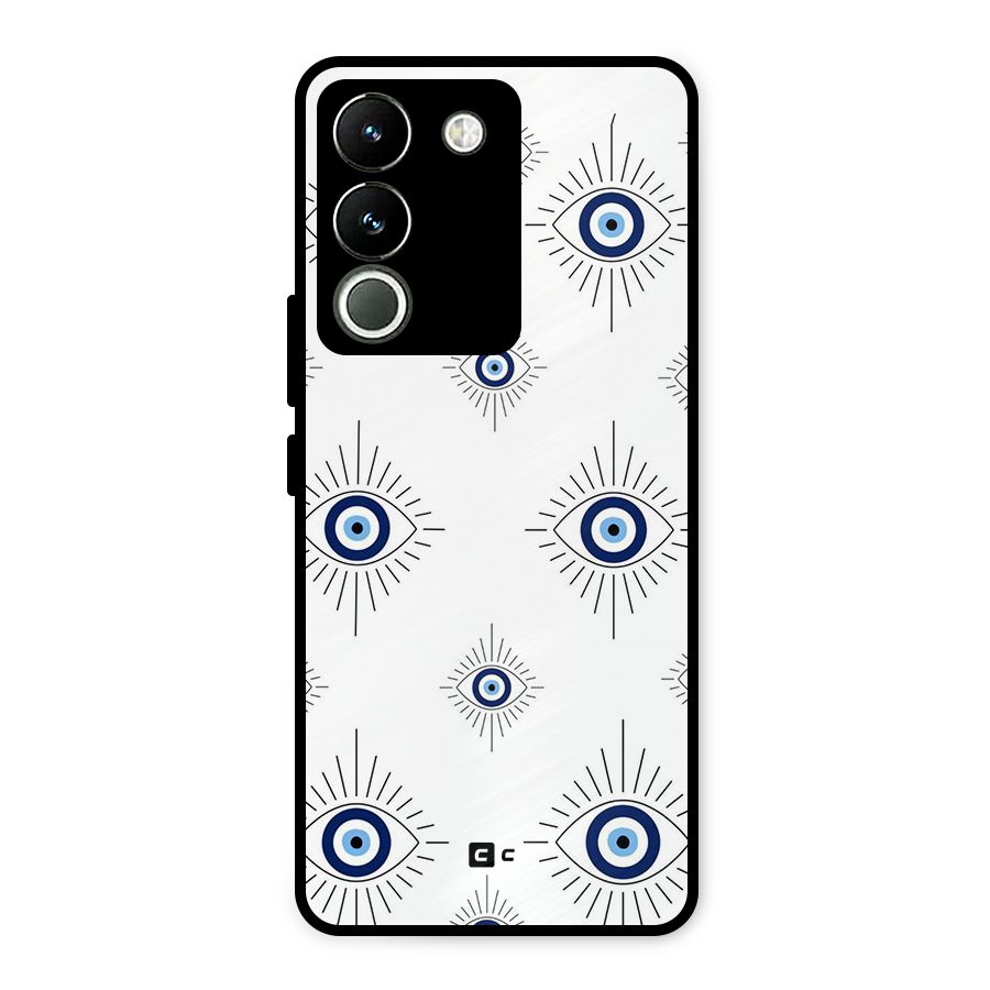 Evil Eye Wall Metal Back Case for Vivo Y200