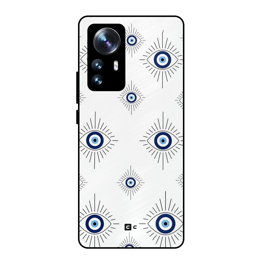 Evil Eye Wall Metal Back Case for Xiaomi 12 Pro