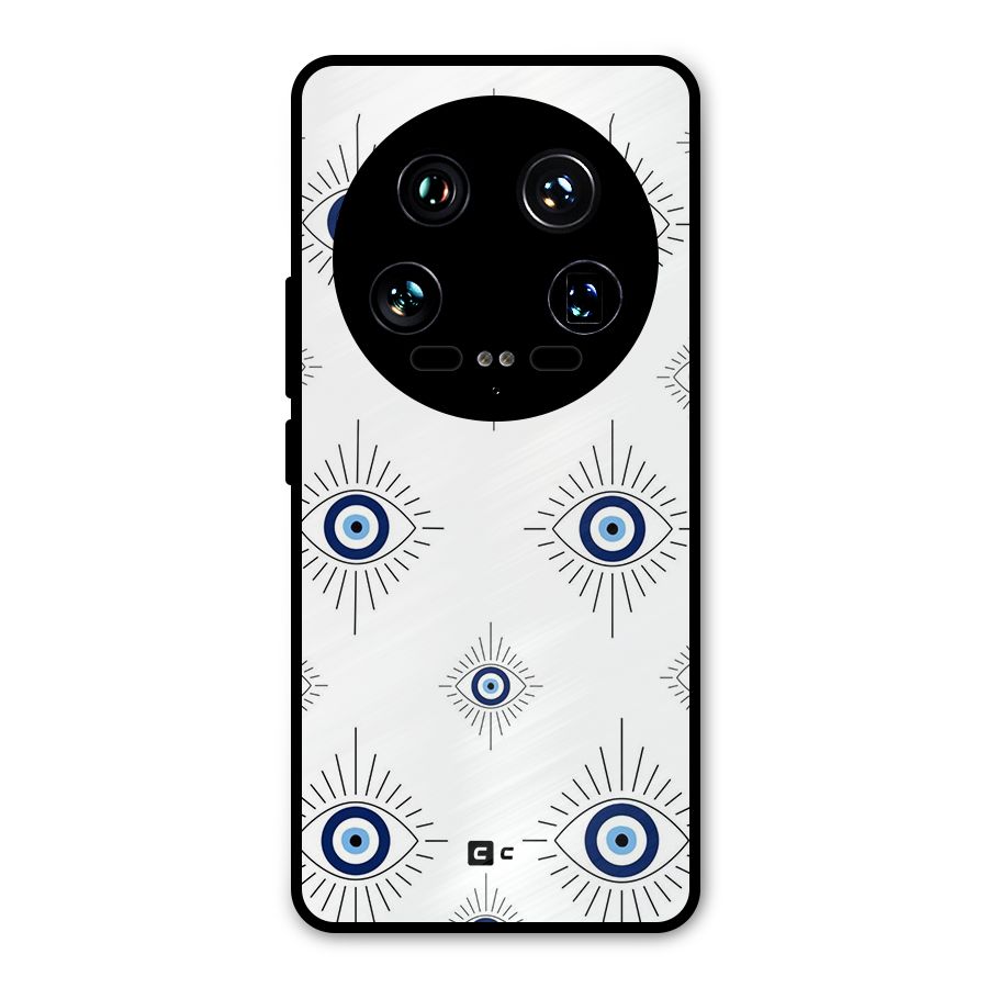 Evil Eye Wall Metal Back Case for Xiaomi 14 Ultra