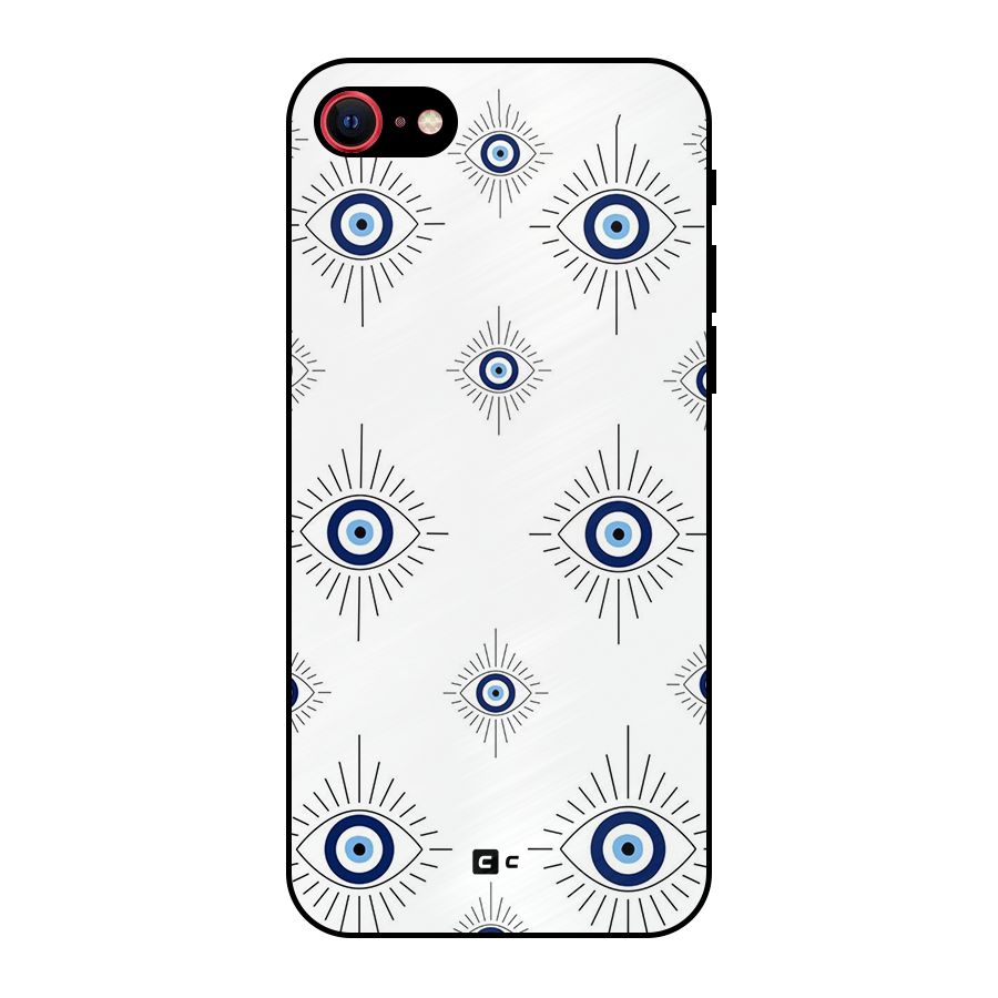 Evil Eye Wall Metal Back Case for iPhone 7