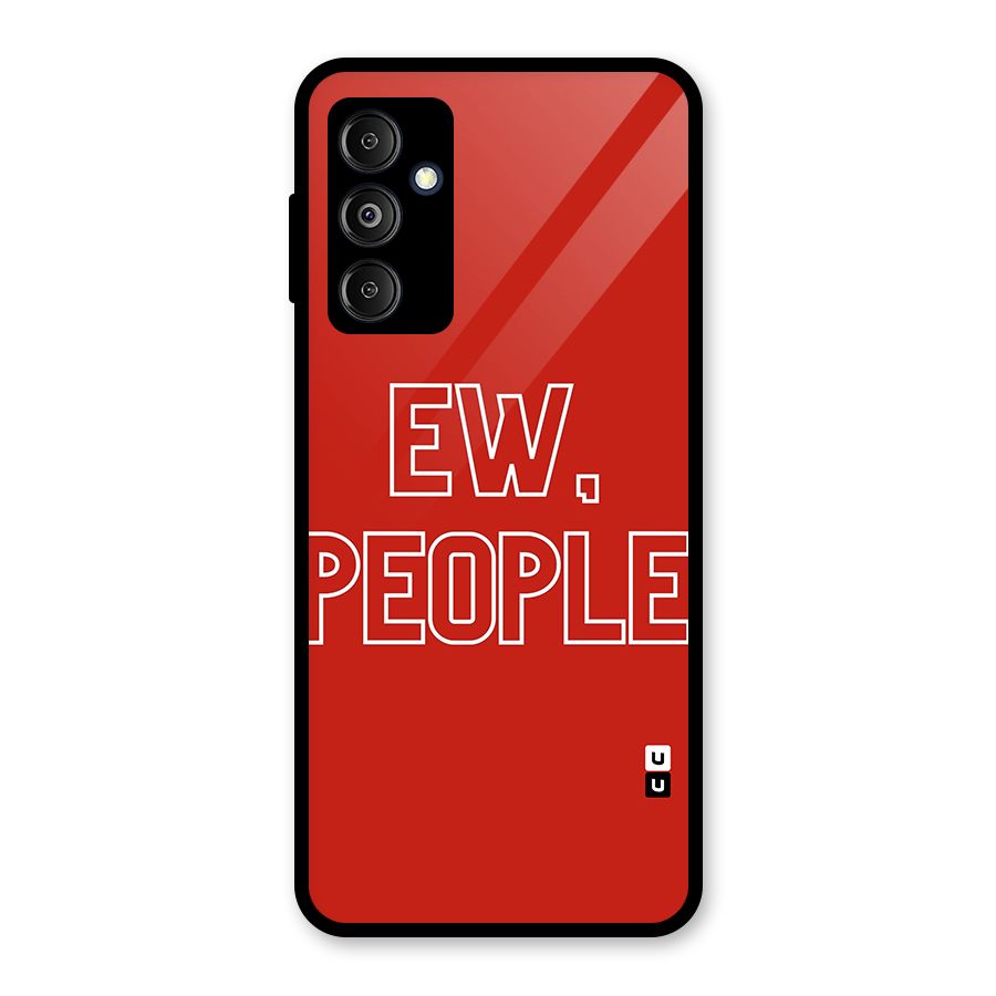 Ew People Glass Back Case for Galaxy M14 5G