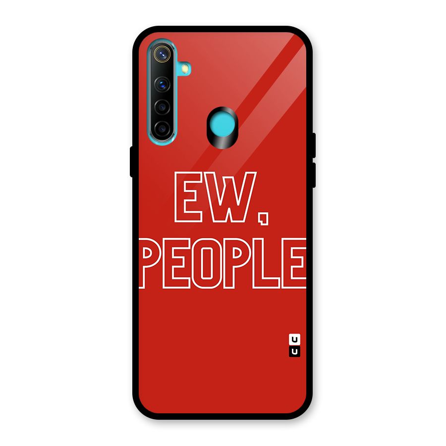 Ew People Glass Back Case for Realme Narzo 10
