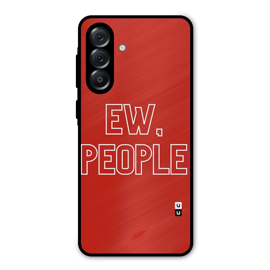 Ew People Metal Back Case for Galaxy A36