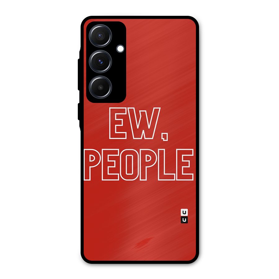 Ew People Metal Back Case for Galaxy A55