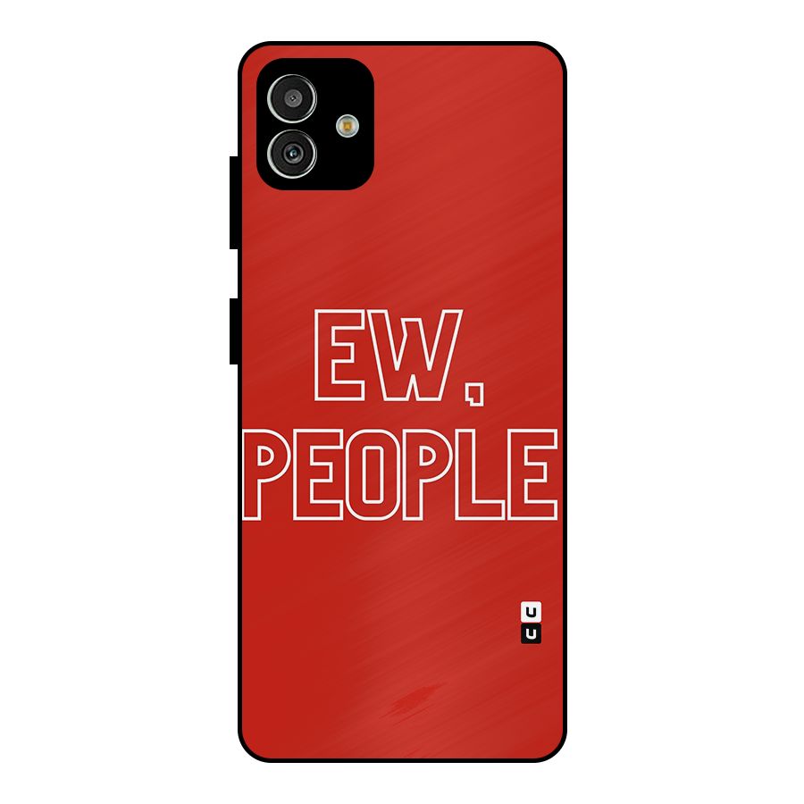 Ew People Metal Back Case for Galaxy M13 5G