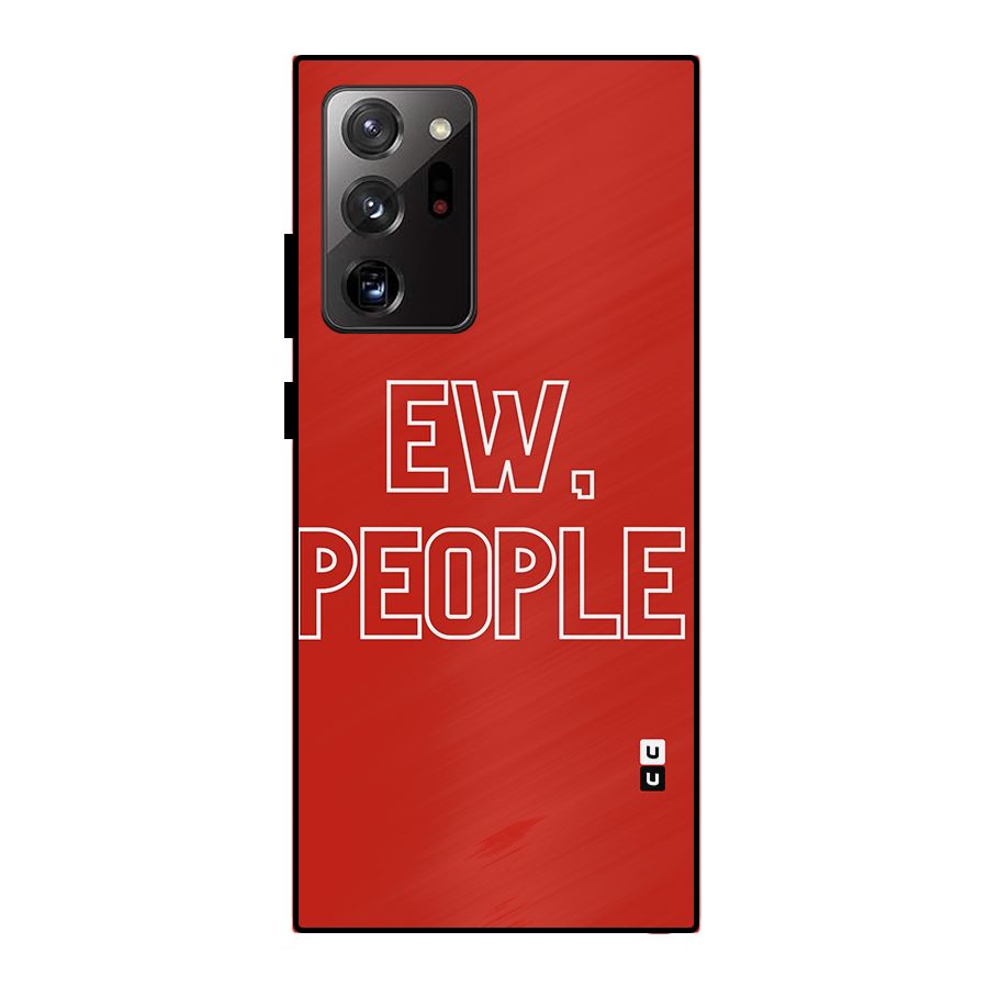 Ew People Metal Back Case for Galaxy Note 20 Ultra 5G