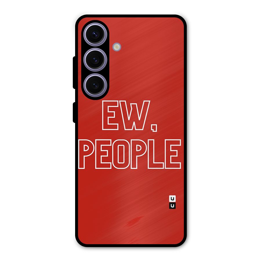 Ew People Metal Back Case for Galaxy S24