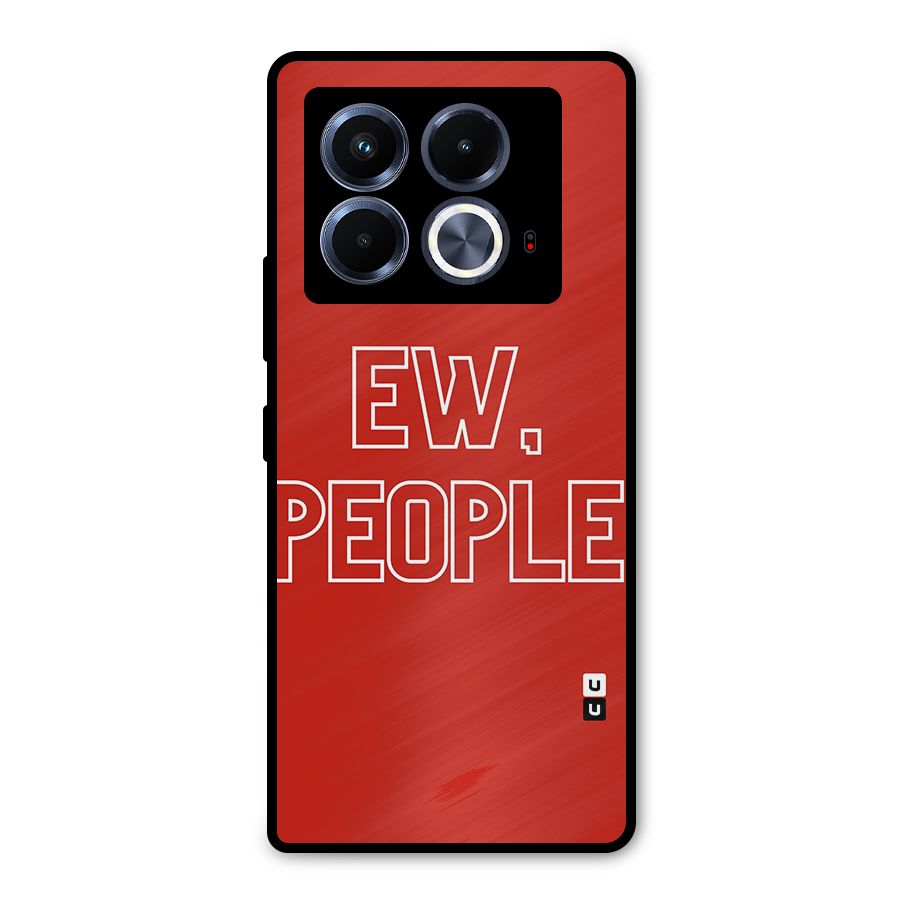 Ew People Metal Back Case for Infinix Note 40 5G