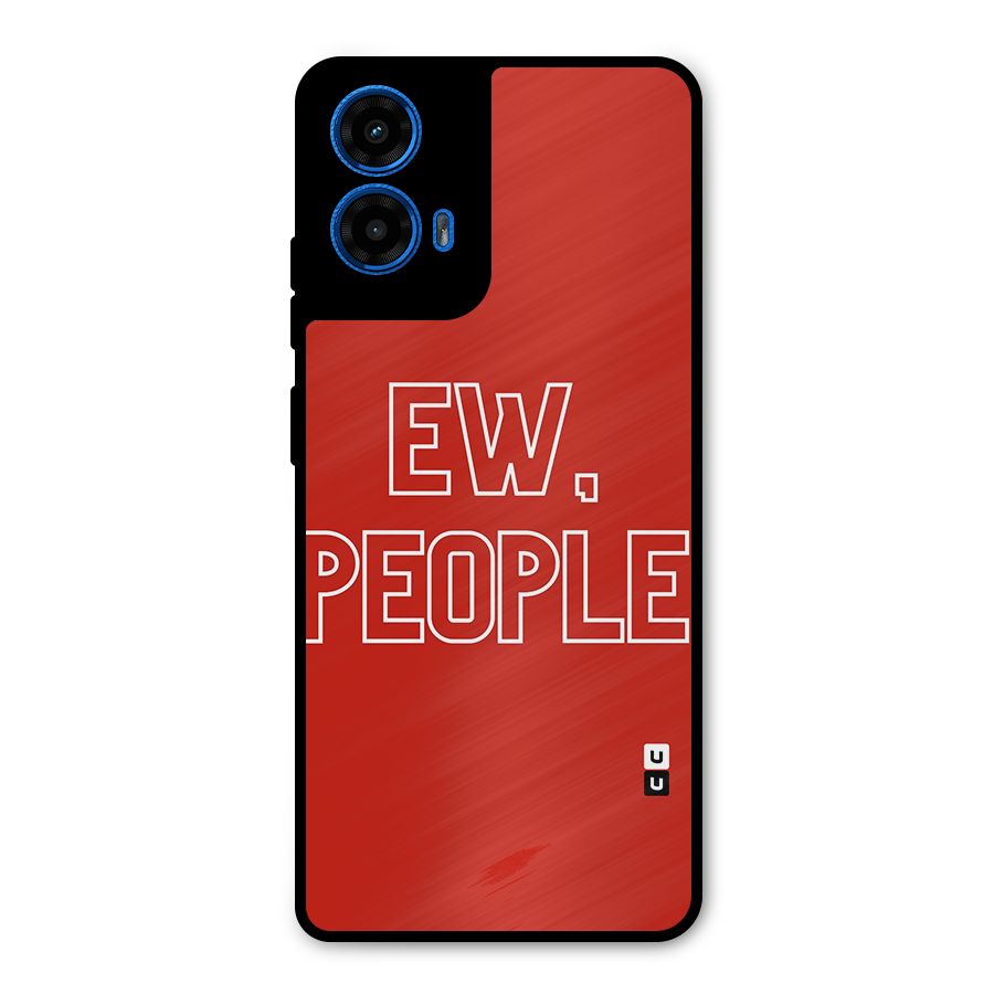 Ew People Metal Back Case for Moto G45