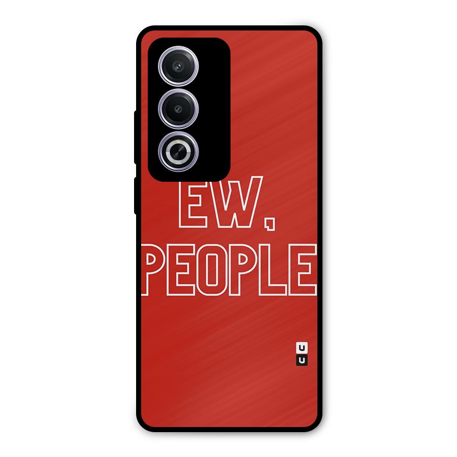 Ew People Metal Back Case for Oppo K12x