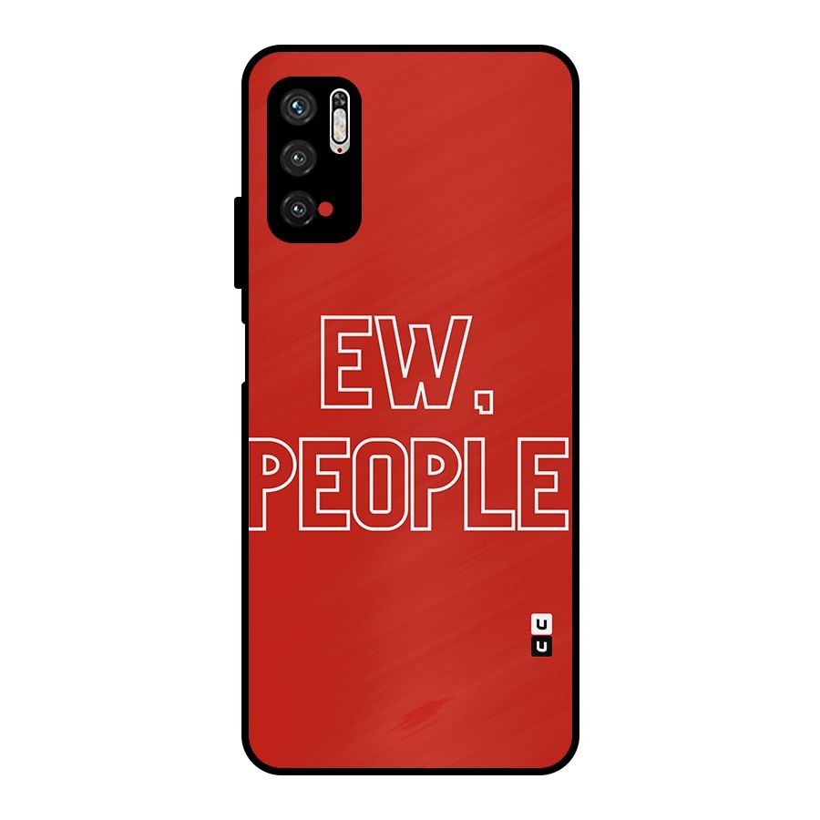 Ew People Metal Back Case for Poco M3 Pro 5G