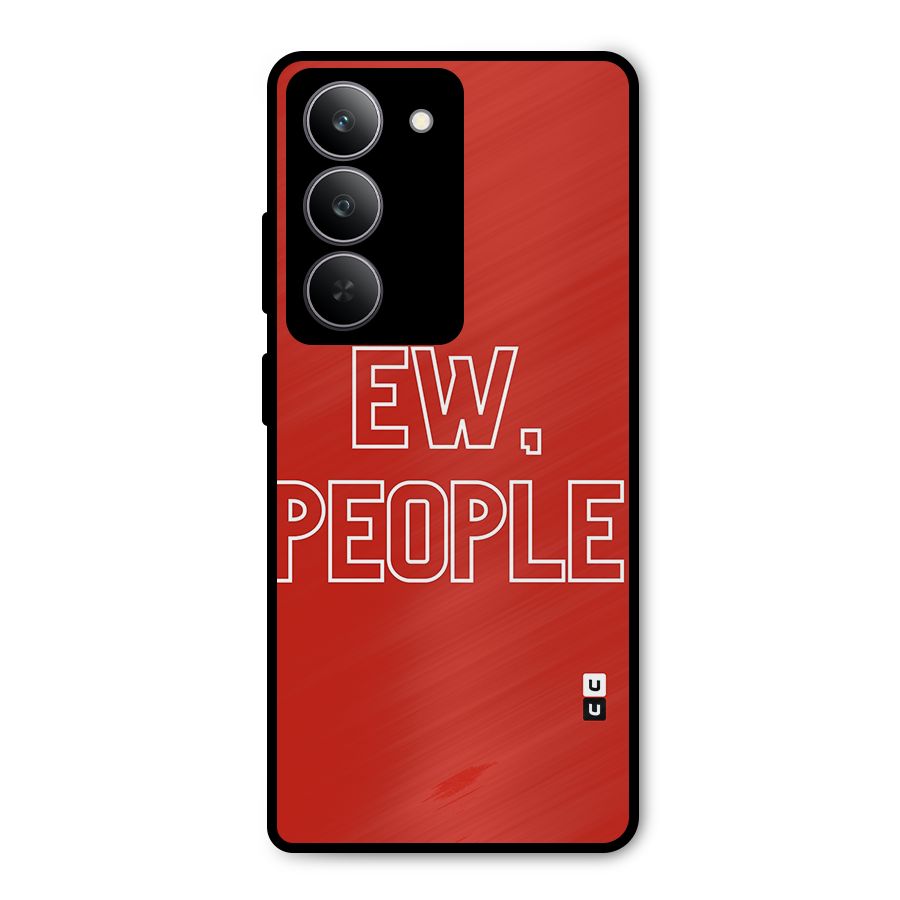 Ew People Metal Back Case for Realme 14x