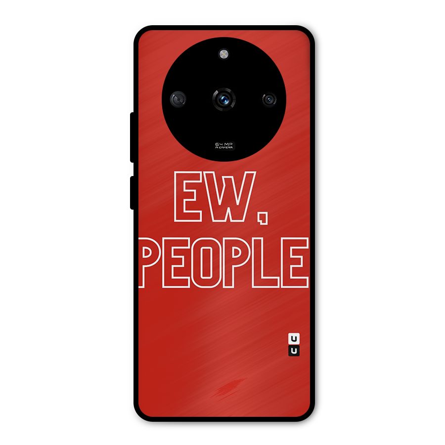 Ew People Metal Back Case for Realme Narzo 60 5G