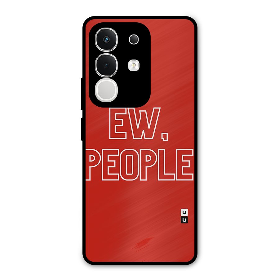 Ew People Metal Back Case for Vivo T4x