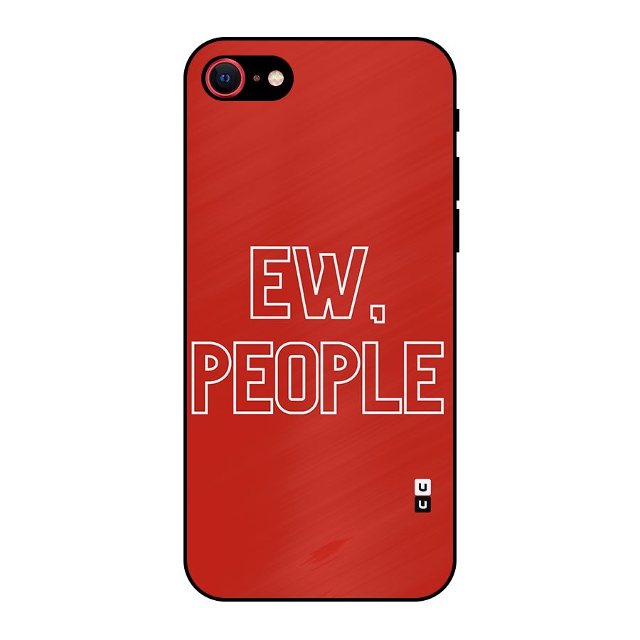 Ew People Metal Back Case for iPhone 7