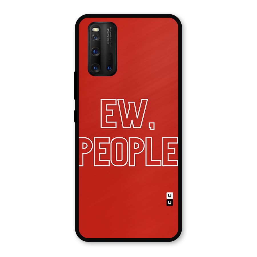 Ew People Metal Back Case for iQOO 3