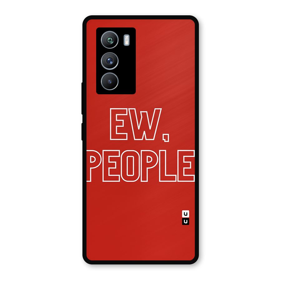 Ew People Metal Back Case for iQOO 9 SE