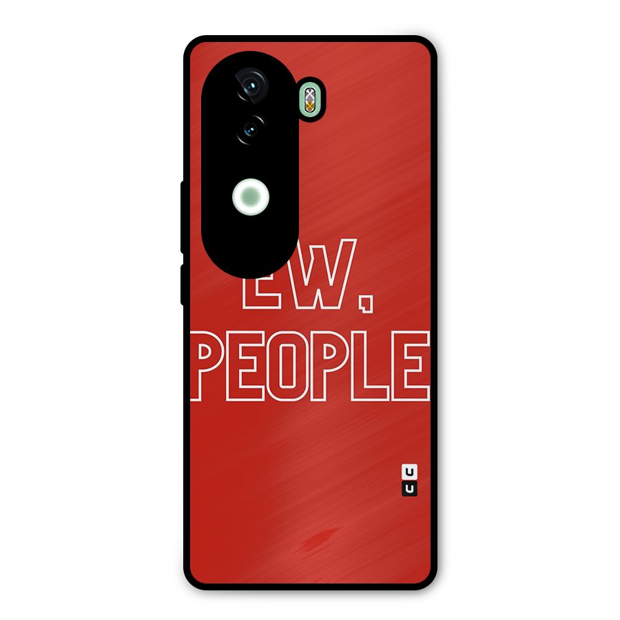 Ew People Metal Back Case for iQOO Z9s