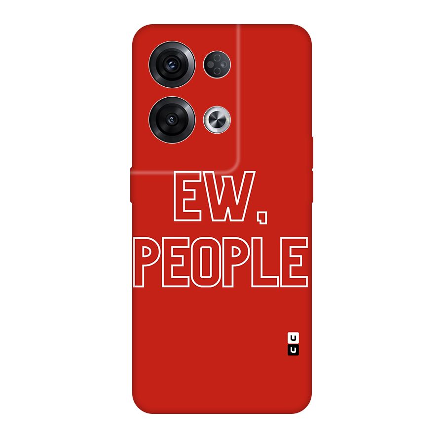 Ew People Original Polycarbonate Back Case for Oppo Reno8 Pro 5G
