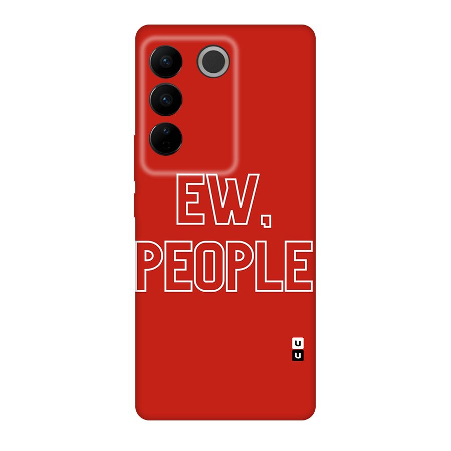 Ew People Original Polycarbonate Back Case for Vivo V27