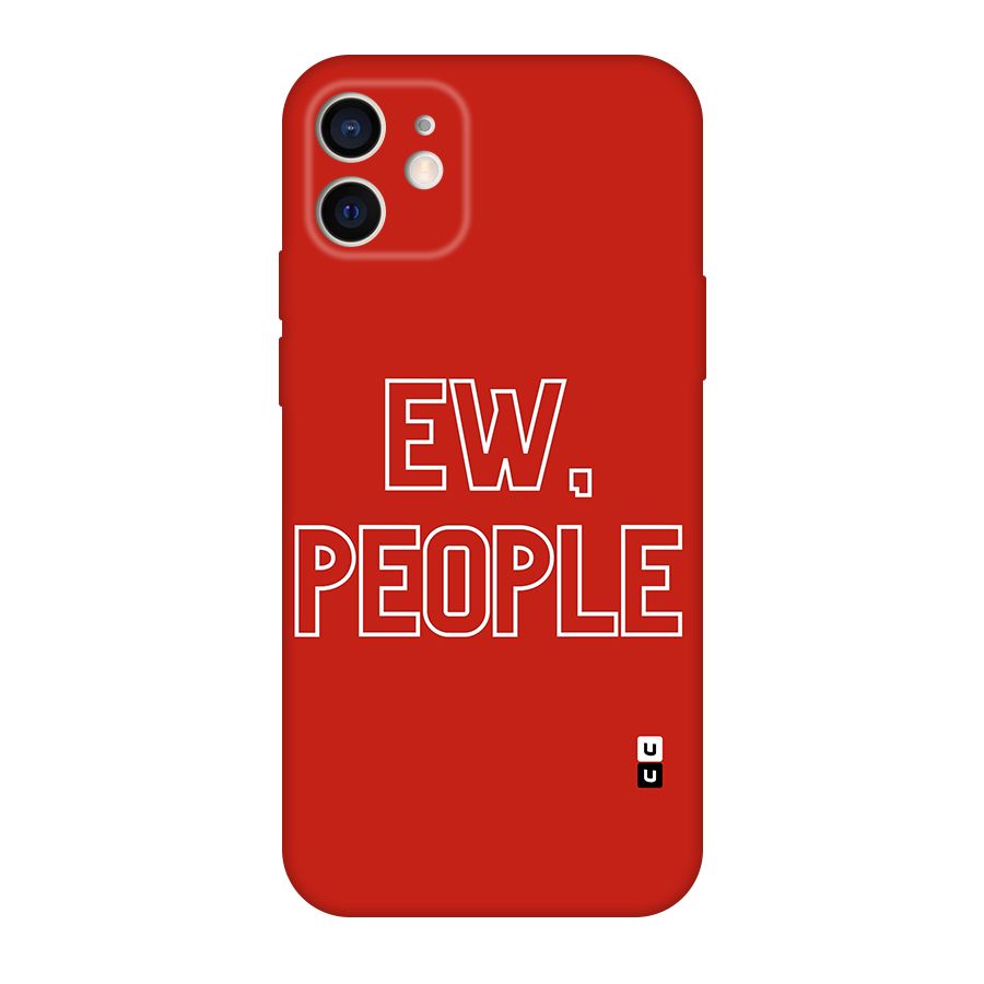 Ew People Original Polycarbonate Back Case for iPhone 12