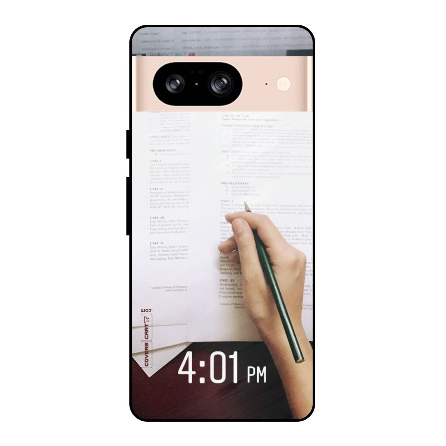 Exam Time Blues Metal Back Case for Google Pixel 8