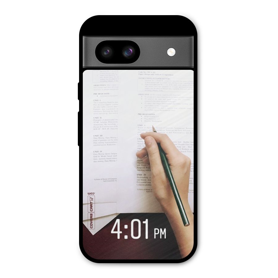 Exam Time Blues Metal Back Case for Google Pixel 8a