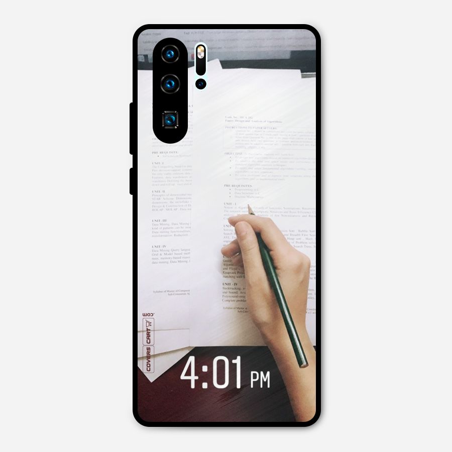 Exam Time Blues Metal Back Case for Huawei P30 Pro