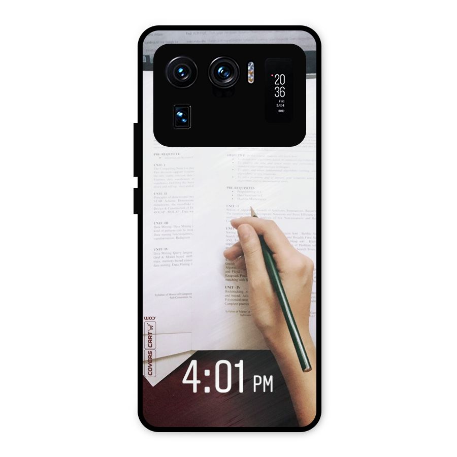 Exam Time Blues Metal Back Case for Mi 11 Ultra