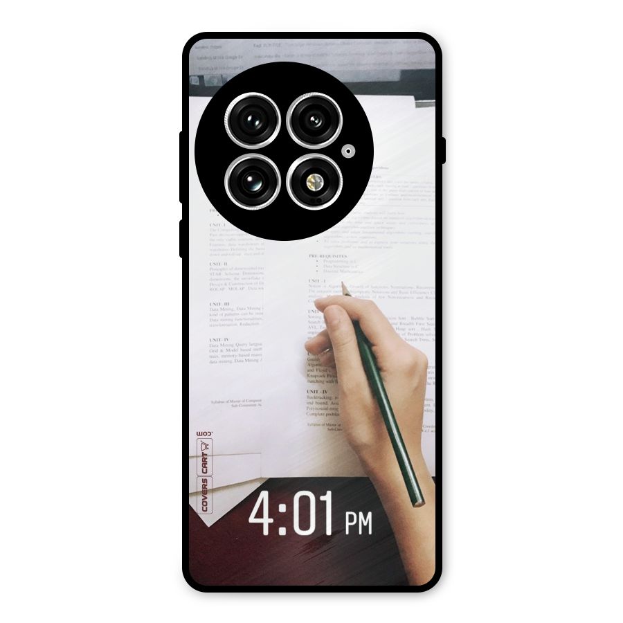 Exam Time Blues Metal Back Case for OnePlus 13
