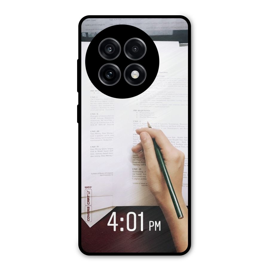 Exam Time Blues Metal Back Case for OnePlus 13R
