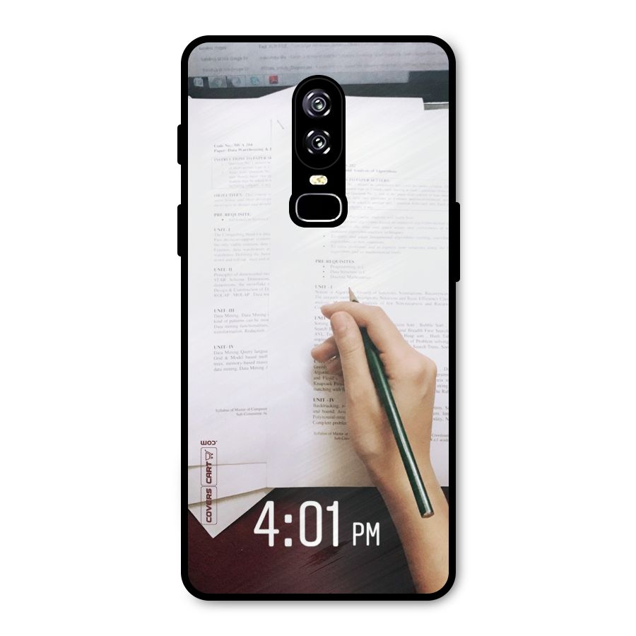 Exam Time Blues Metal Back Case for OnePlus 6