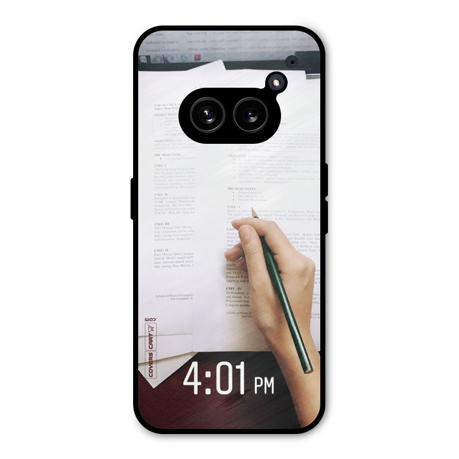 Exam Time Blues Metal Back Case for Nothing Phone 2a