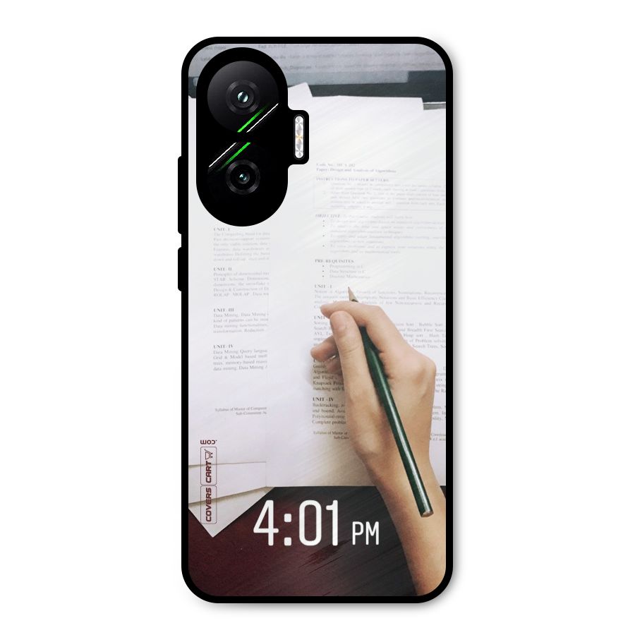 Exam Time Blues Metal Back Case for Poco F7