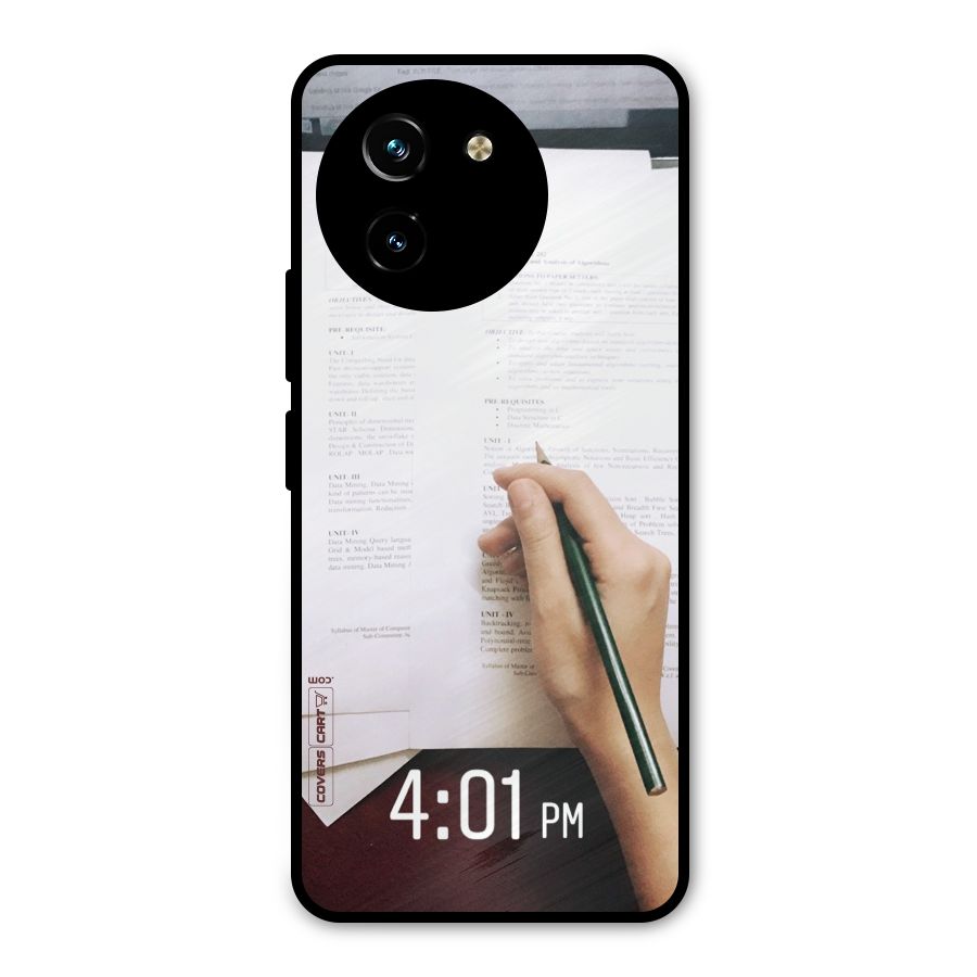 Exam Time Blues Metal Back Case for Vivo T3x