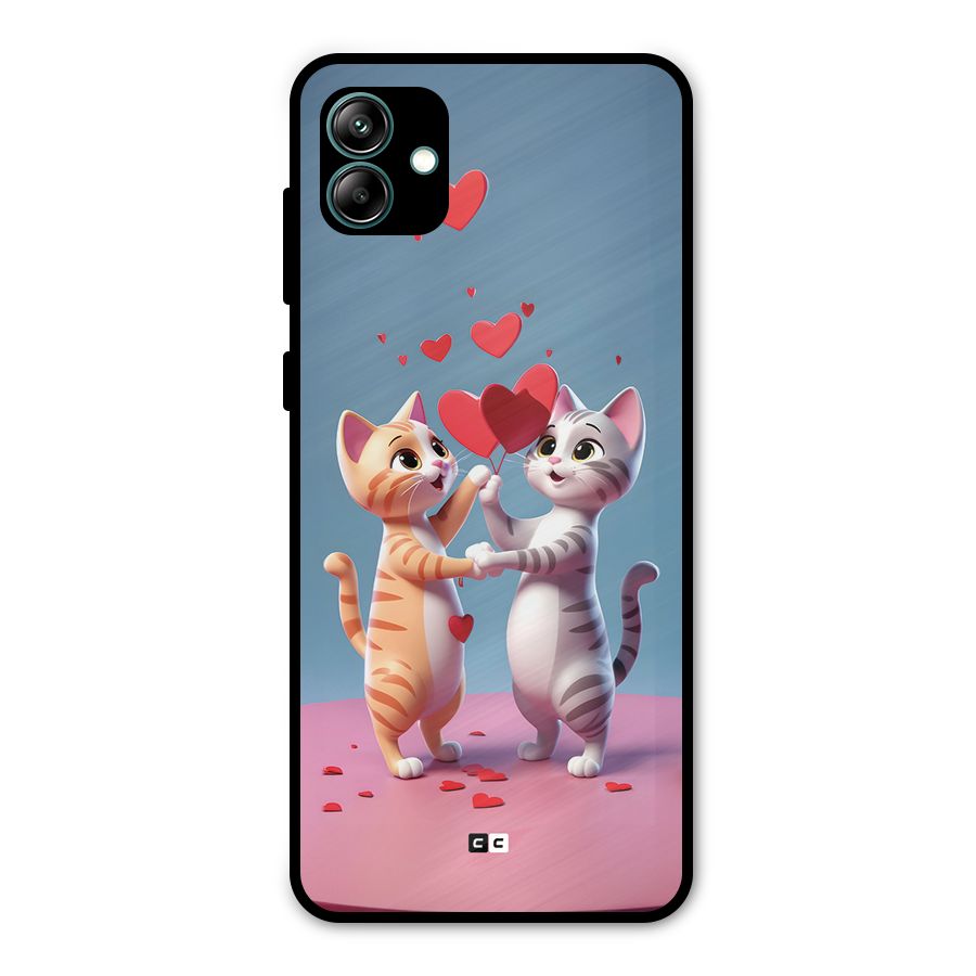 Exchanging Hearts Metal Back Case for Galaxy A04