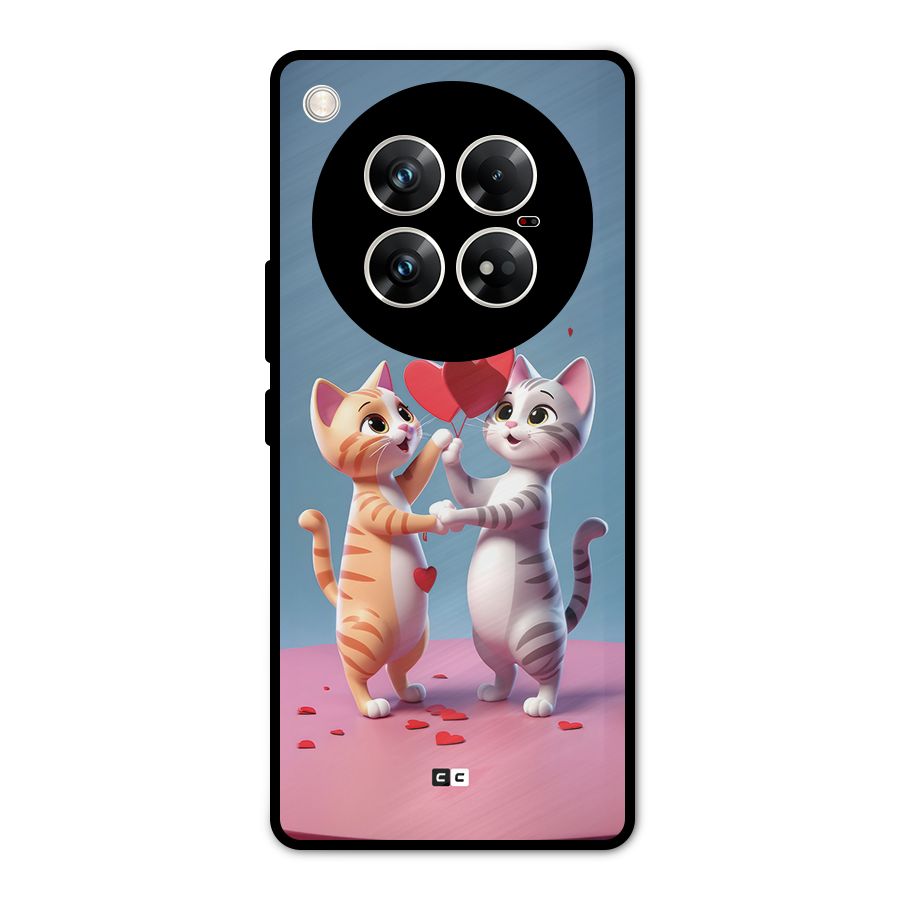 Exchanging Hearts Metal Back Case for Infinix Zero 40 5G