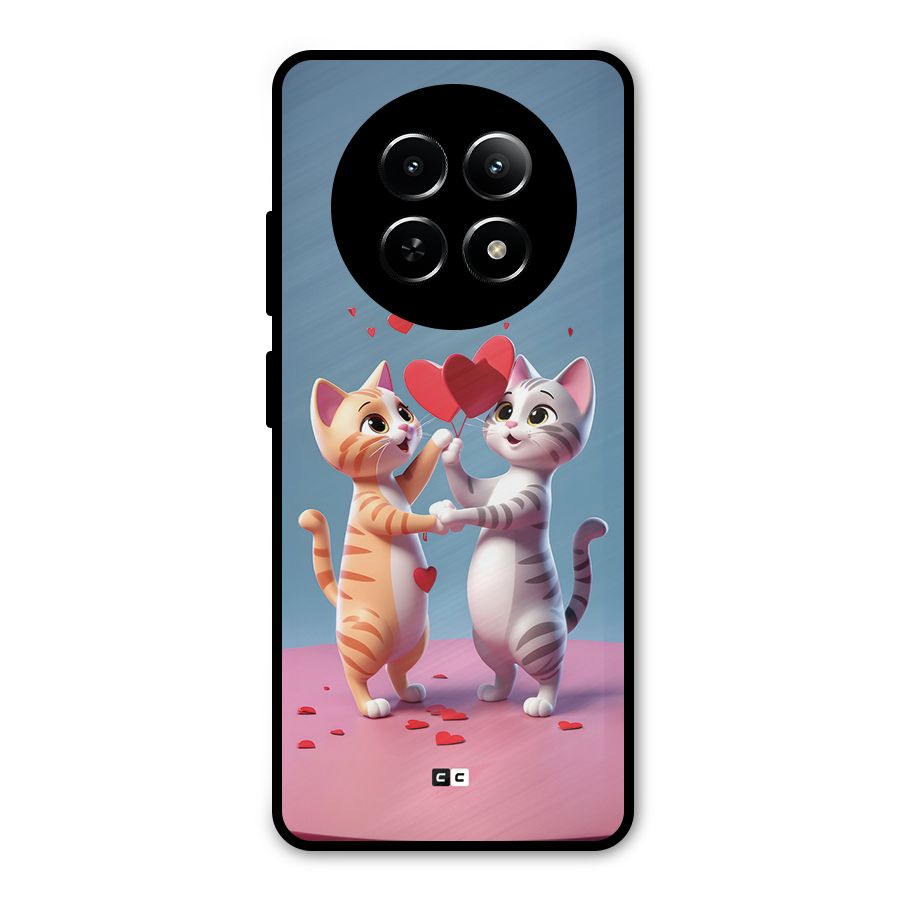 Exchanging Hearts Metal Back Case for Realme 12 5G