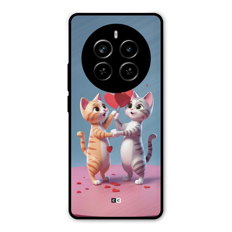 Exchanging Hearts Metal Back Case for Realme P1 Pro