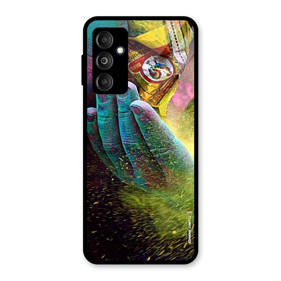Exotic Colours Glass Back Case for Galaxy M14 5G