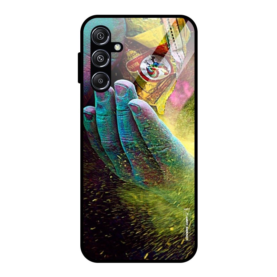 Exotic Colours Glass Back Case for Galaxy M34 5G