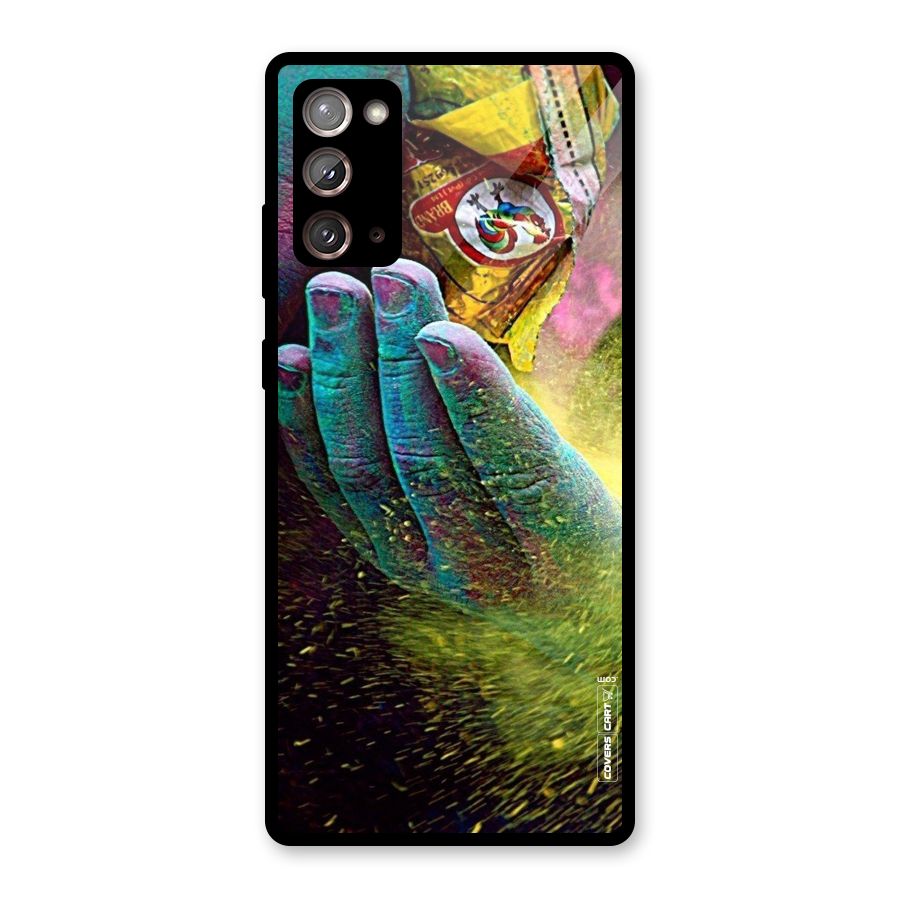 Exotic Colours Glass Back Case for Galaxy Note 20